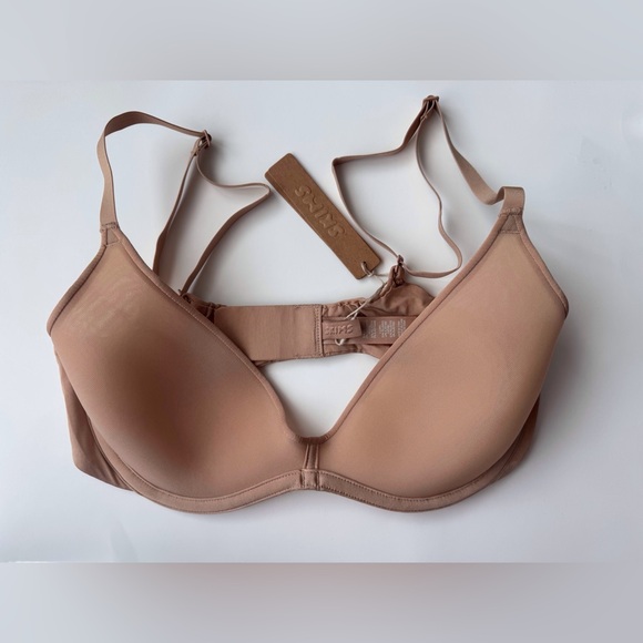 SKIMS NWT Women’s Weightless Scoop Bra in Sienna Size 34 B - Picture 3 of 9